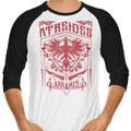 Classic Atreides 3/4 Sleeve Raglan - Adult & Kids T-Shirts, Sweatshirts & Hoodies apparel design preview 1