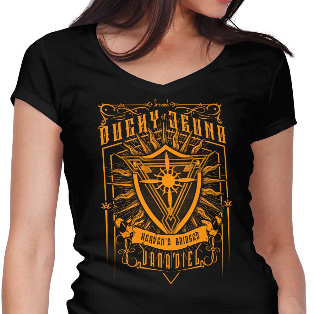 Classic Duchy Women's V-Neck - Adult & Kids T-Shirts, Sweatshirts & Hoodies apparel design preview 1