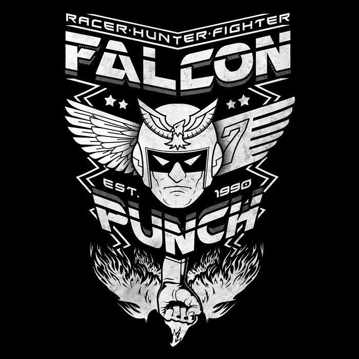 Classic Falcon - Adult & Kids T-Shirts, Sweatshirts & Hoodies apparel design preview 2