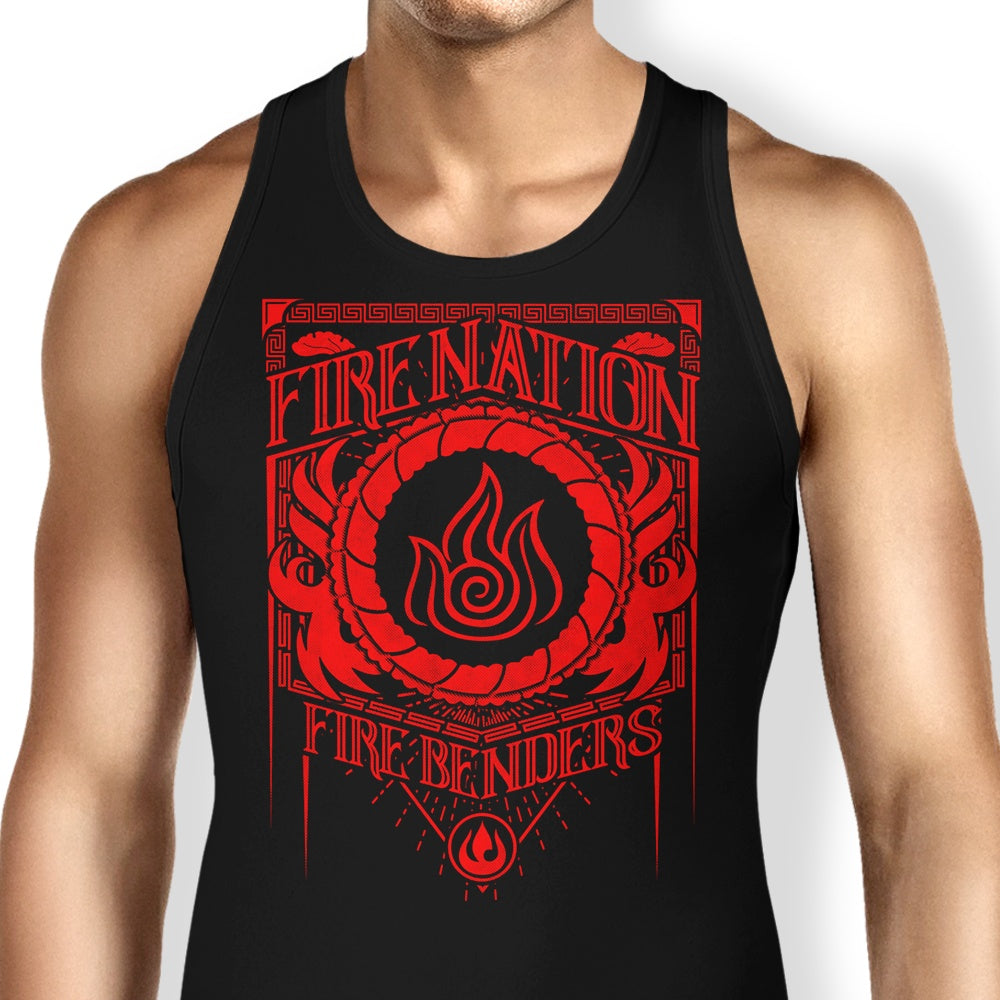 Classic Fire Tank Top - Adult & Kids T-Shirts, Sweatshirts & Hoodies apparel design preview 1