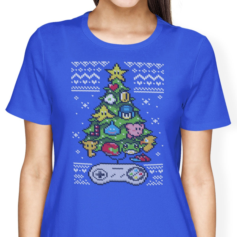 Classic Gaming Christmas Women's Apparel - Adult & Kids T-Shirts, Sweatshirts & Hoodies apparel design preview 2