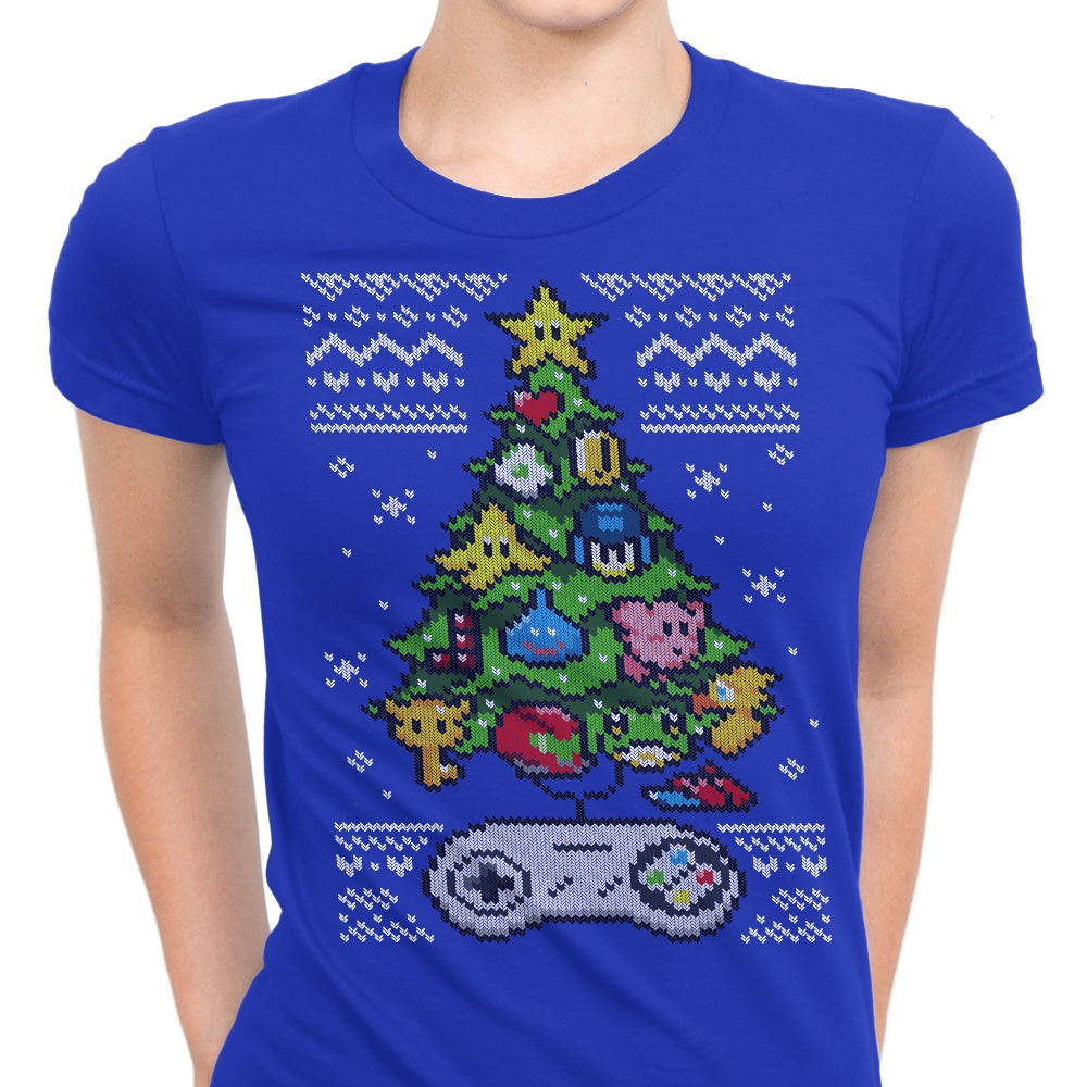 Classic Gaming Christmas Women's Apparel - Adult & Kids T-Shirts, Sweatshirts & Hoodies apparel design preview 1