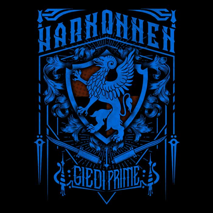 Classic Harkonnen Men's Apparel - Adult & Kids T-Shirts, Sweatshirts & Hoodies apparel design preview 2