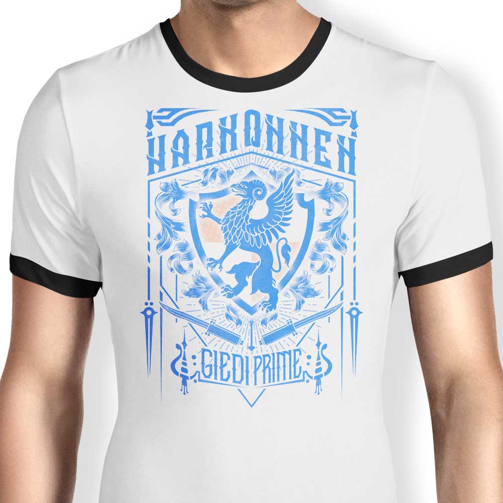 Classic Harkonnen Ringer - Adult & Kids T-Shirts, Sweatshirts & Hoodies apparel design preview 1