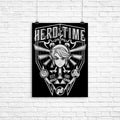Classic Hero Poster - Adult & Kids T-Shirts, Sweatshirts & Hoodies apparel design preview 1