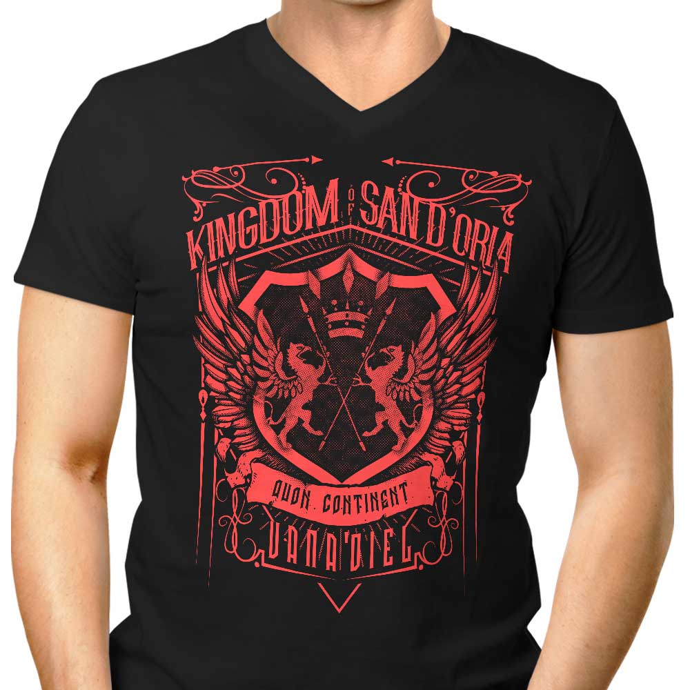 Classic Kingdom Men's V-Neck - Adult & Kids T-Shirts, Sweatshirts & Hoodies apparel design preview 1