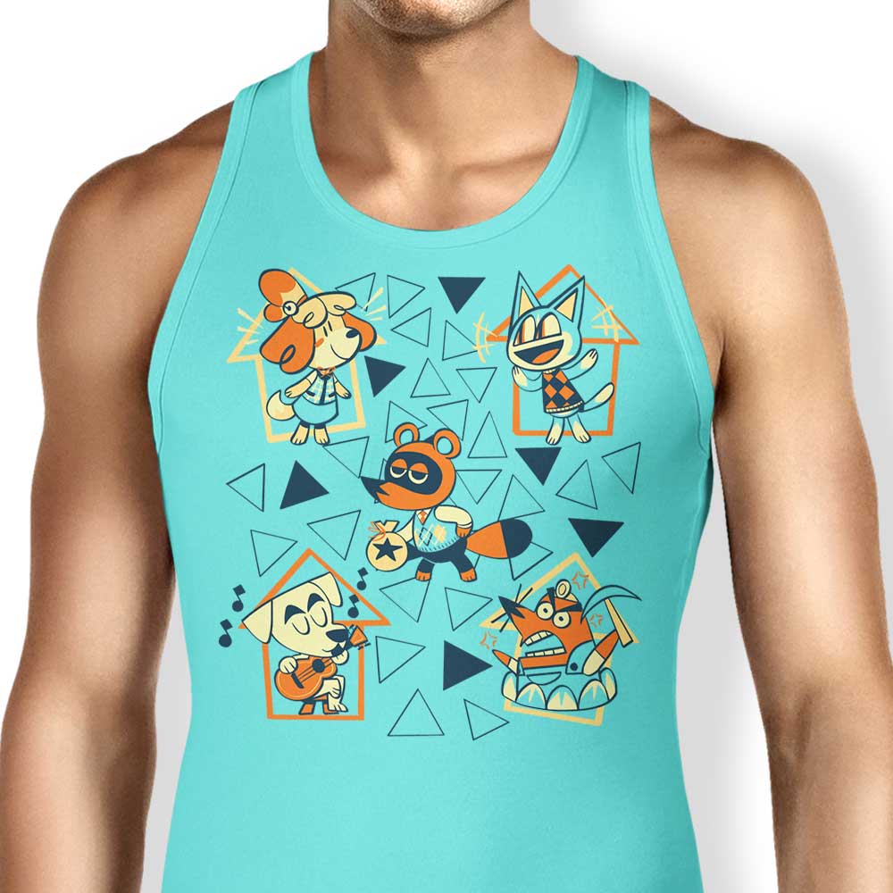 Classic Neighbors Tank Top - Adult & Kids T-Shirts, Sweatshirts & Hoodies apparel design preview 1