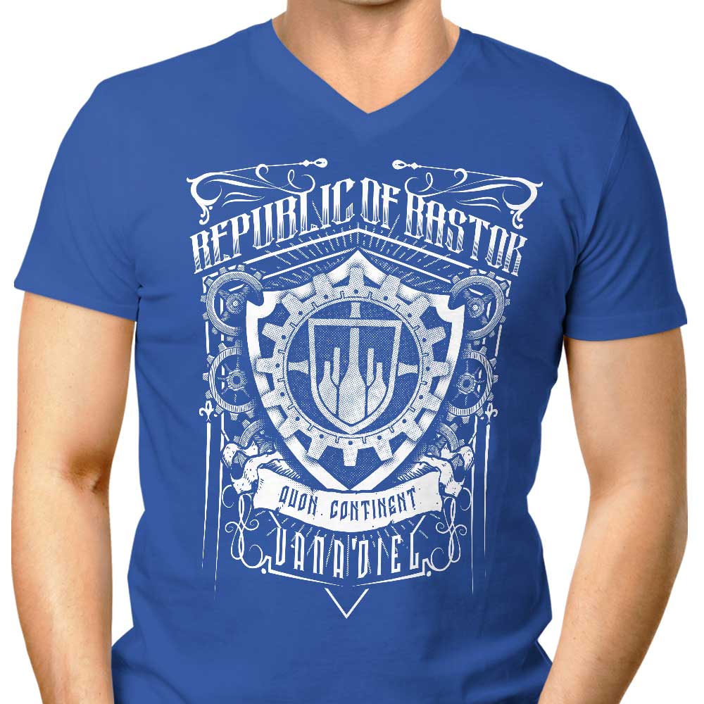 Classic Republic Men's V-Neck - Adult & Kids T-Shirts, Sweatshirts & Hoodies apparel design preview 1