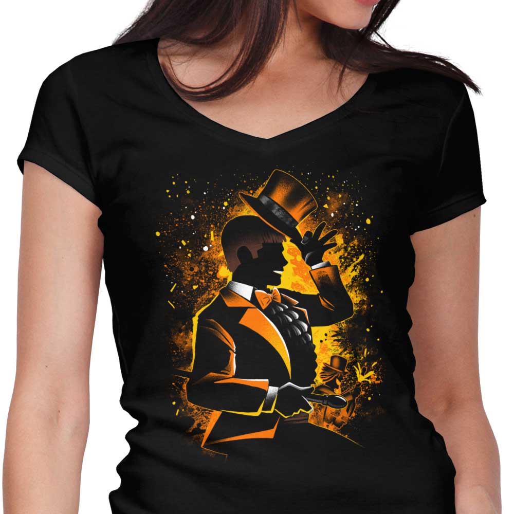 Classy and Sophistical Women's V-Neck - Adult & Kids T-Shirts, Sweatshirts & Hoodies apparel design preview 1