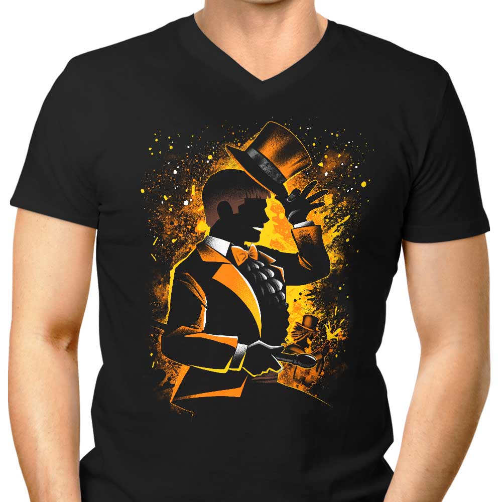 Classy and Sophistical Men's V-Neck - Adult & Kids T-Shirts, Sweatshirts & Hoodies apparel design preview 1