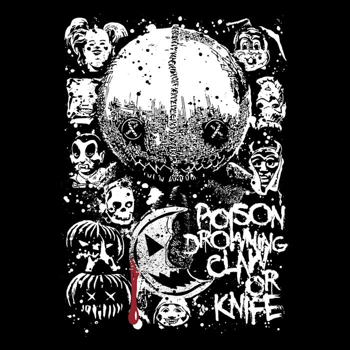 Claw or Knife Women's Apparel - Adult & Kids T-Shirts, Sweatshirts & Hoodies apparel design preview 2