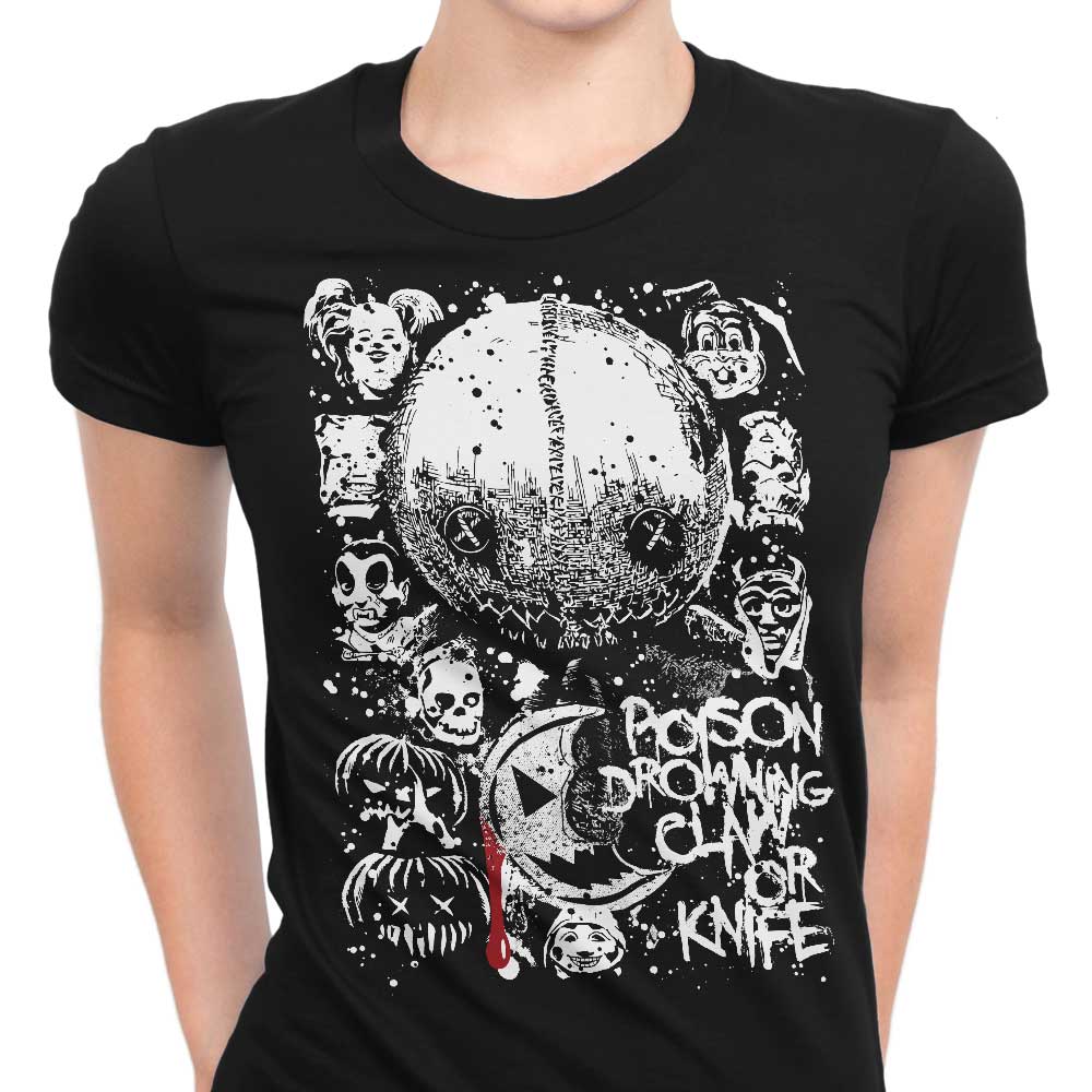 Claw or Knife Women's Apparel - Adult & Kids T-Shirts, Sweatshirts & Hoodies apparel design preview 1