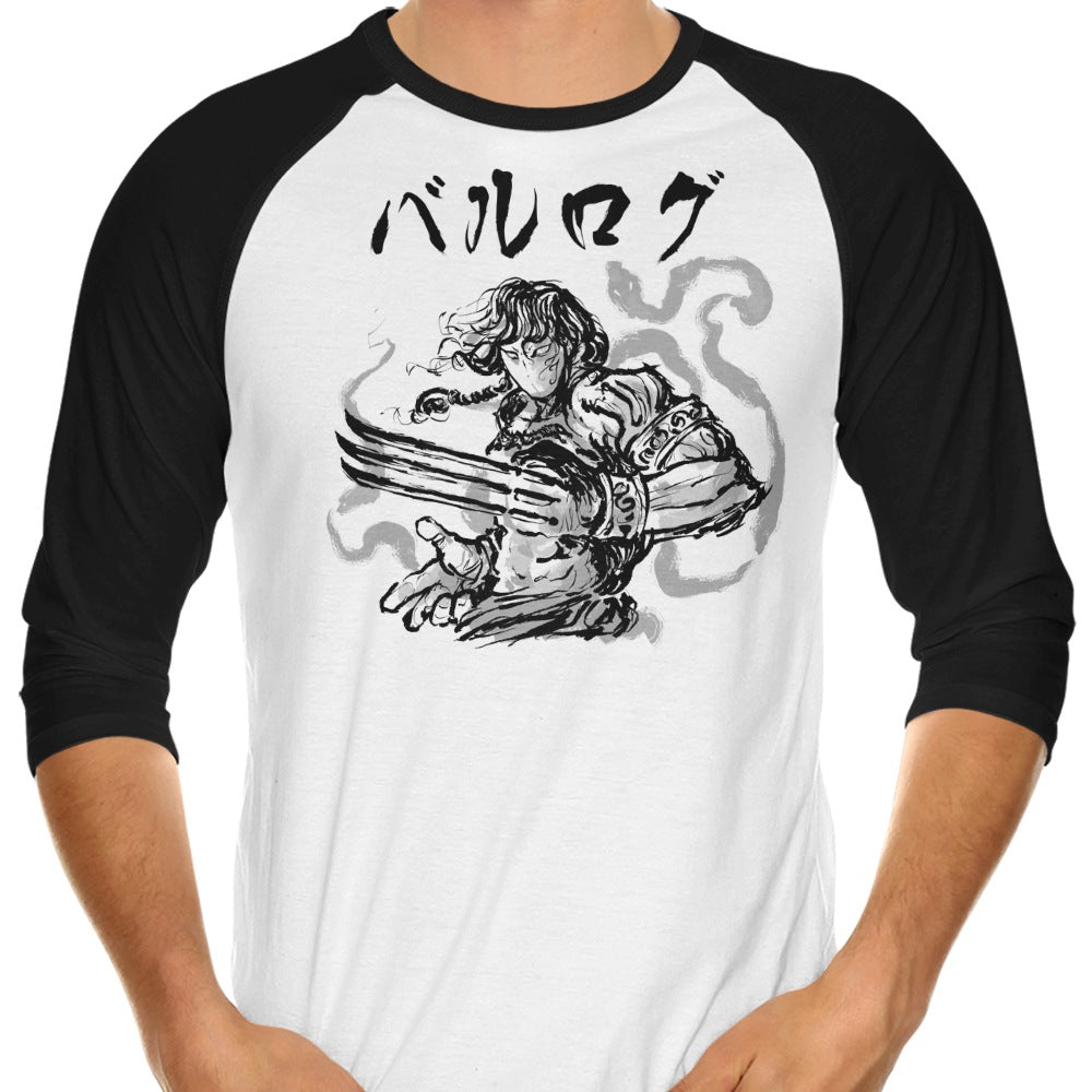 Claw Warrior 3/4 Sleeve Raglan - Adult & Kids T-Shirts, Sweatshirts & Hoodies apparel design preview 1