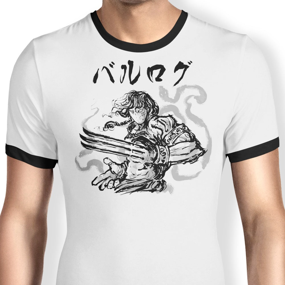 Claw Warrior Ringer - Adult & Kids T-Shirts, Sweatshirts & Hoodies apparel design preview 1