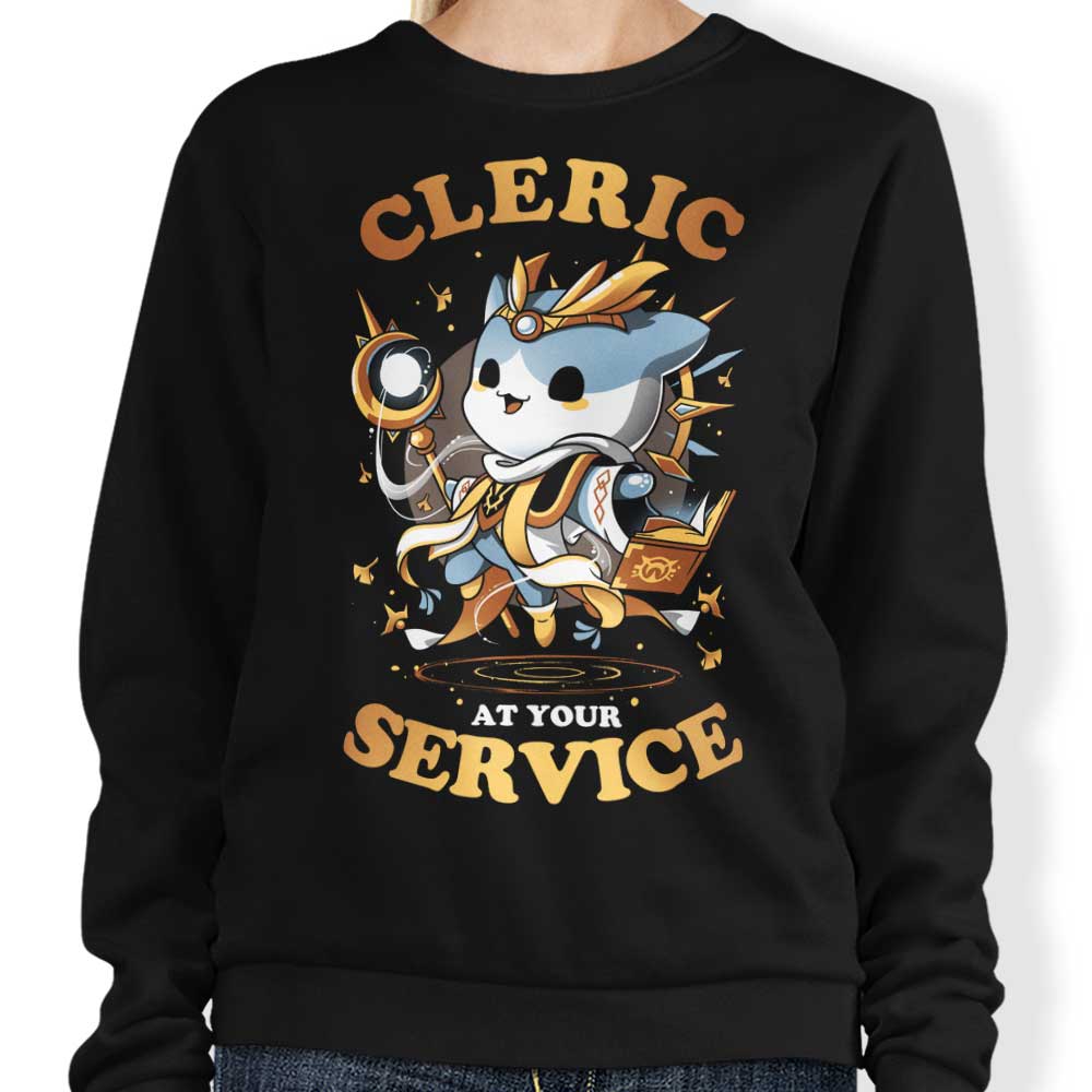 Cleric at Your Service - Adult & Kids T-Shirts, Sweatshirts & Hoodies apparel design preview 1