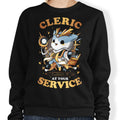 Cleric at Your Service - Adult & Kids T-Shirts, Sweatshirts & Hoodies apparel design preview 1