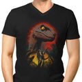 Clever Silhouette Men's V-Neck - Adult & Kids T-Shirts, Sweatshirts & Hoodies apparel design preview 1