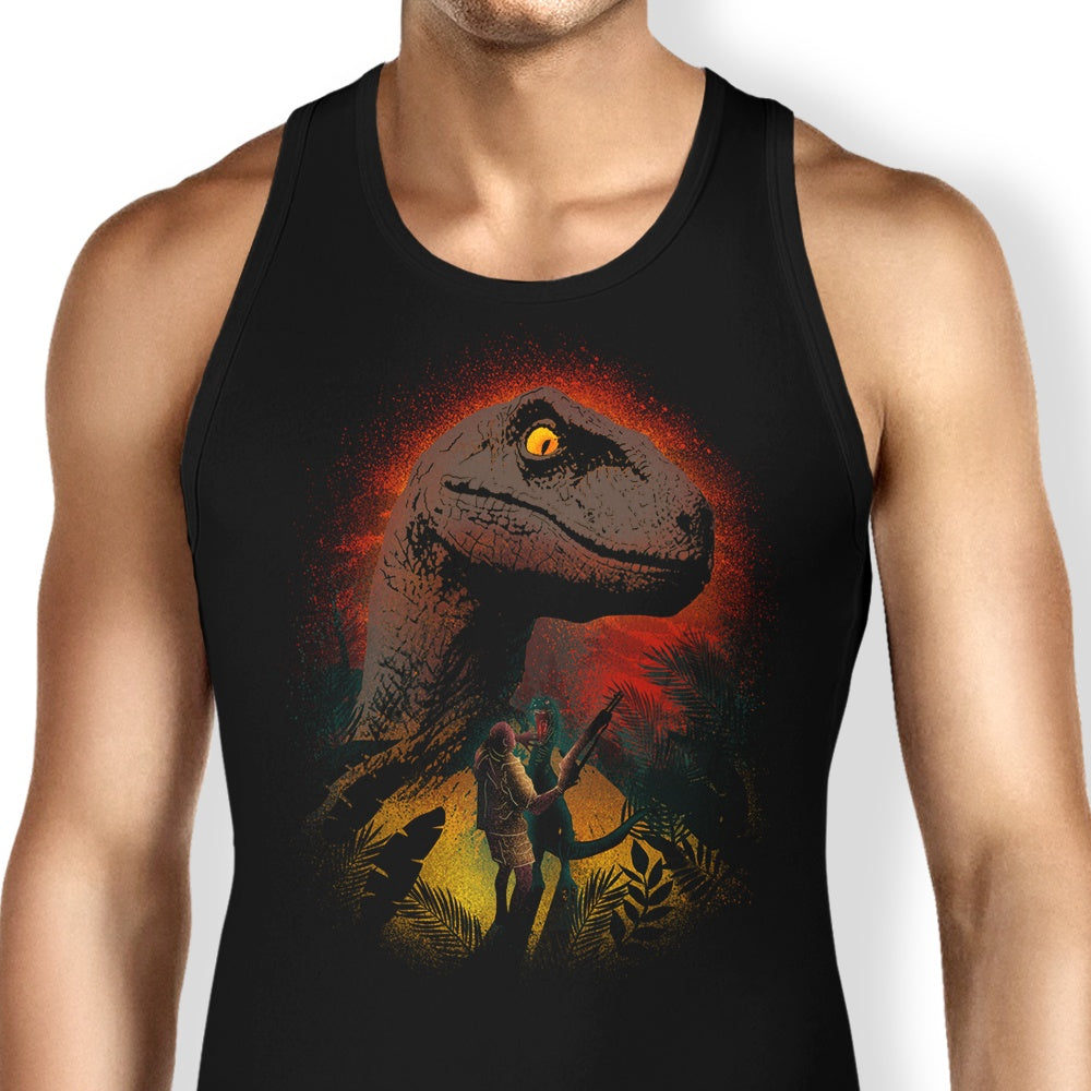 Clever Silhouette Tank Top - Adult & Kids T-Shirts, Sweatshirts & Hoodies apparel design preview 1