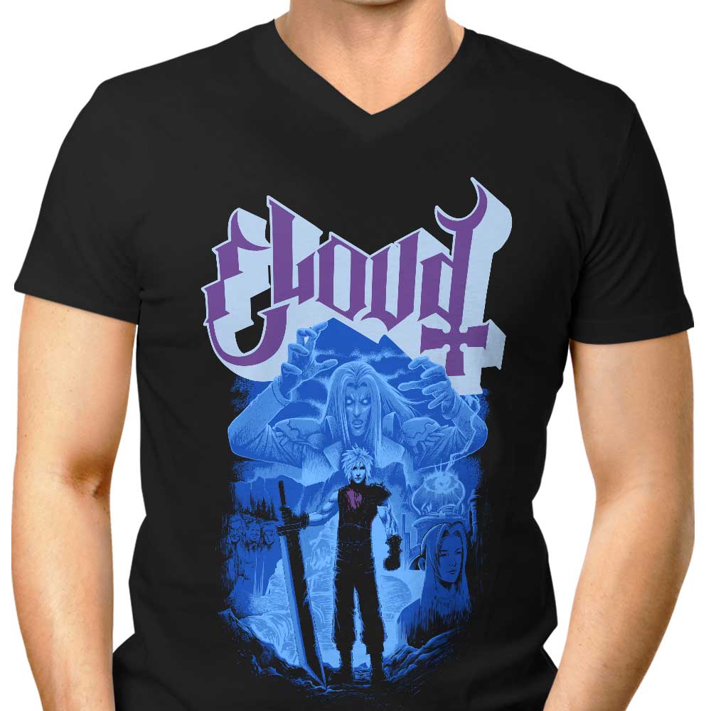 Cloud Storm Men's V-Neck - Adult & Kids T-Shirts, Sweatshirts & Hoodies apparel design preview 1
