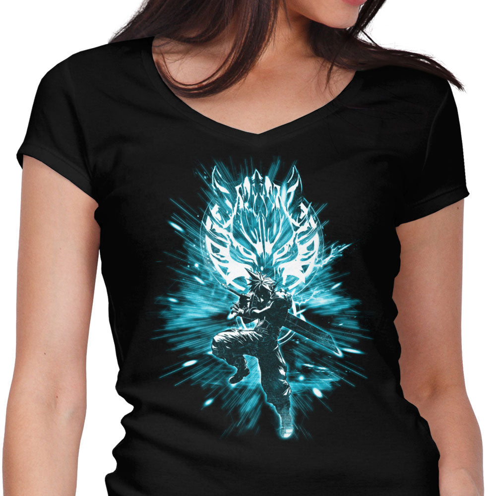Cloud Strikes Women's V-Neck - Adult & Kids T-Shirts, Sweatshirts & Hoodies apparel design preview 1