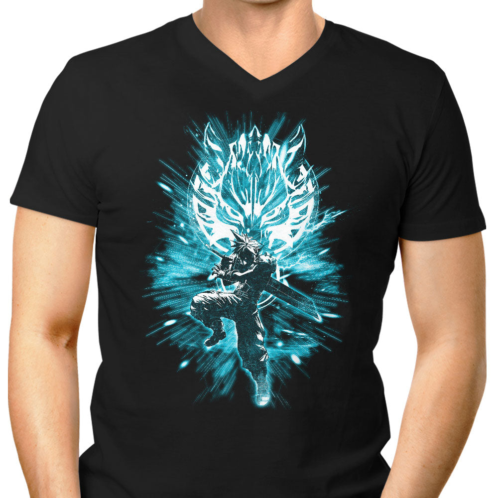 Cloud Strikes Men's V-Neck - Adult & Kids T-Shirts, Sweatshirts & Hoodies apparel design preview 1