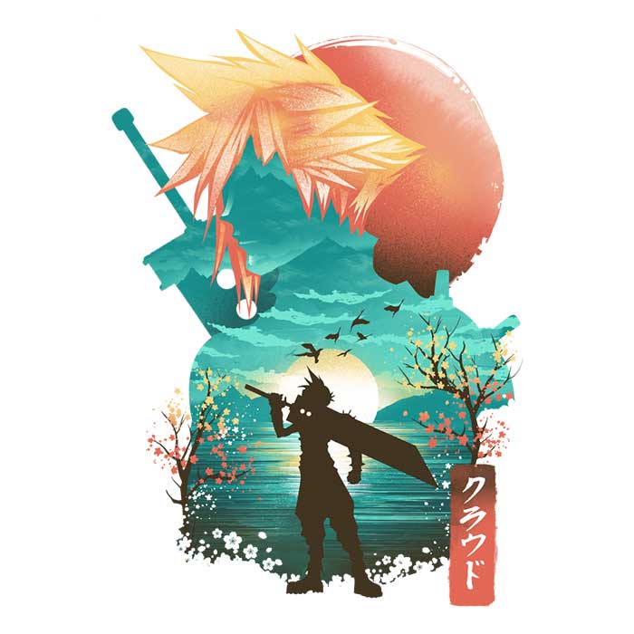 Cloud Ukiyo-e Youth Apparel - Adult & Kids T-Shirts, Sweatshirts & Hoodies apparel design preview 2