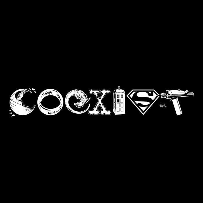 Coexist Men's V-Neck - Adult & Kids T-Shirts, Sweatshirts & Hoodies apparel design preview 2