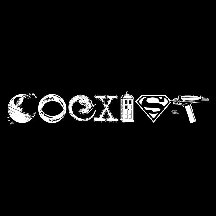 Coexist Youth Apparel - Adult & Kids T-Shirts, Sweatshirts & Hoodies apparel design preview 2