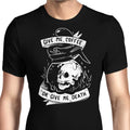Coffee or Death Men's Apparel - Adult & Kids T-Shirts, Sweatshirts & Hoodies apparel design preview 1