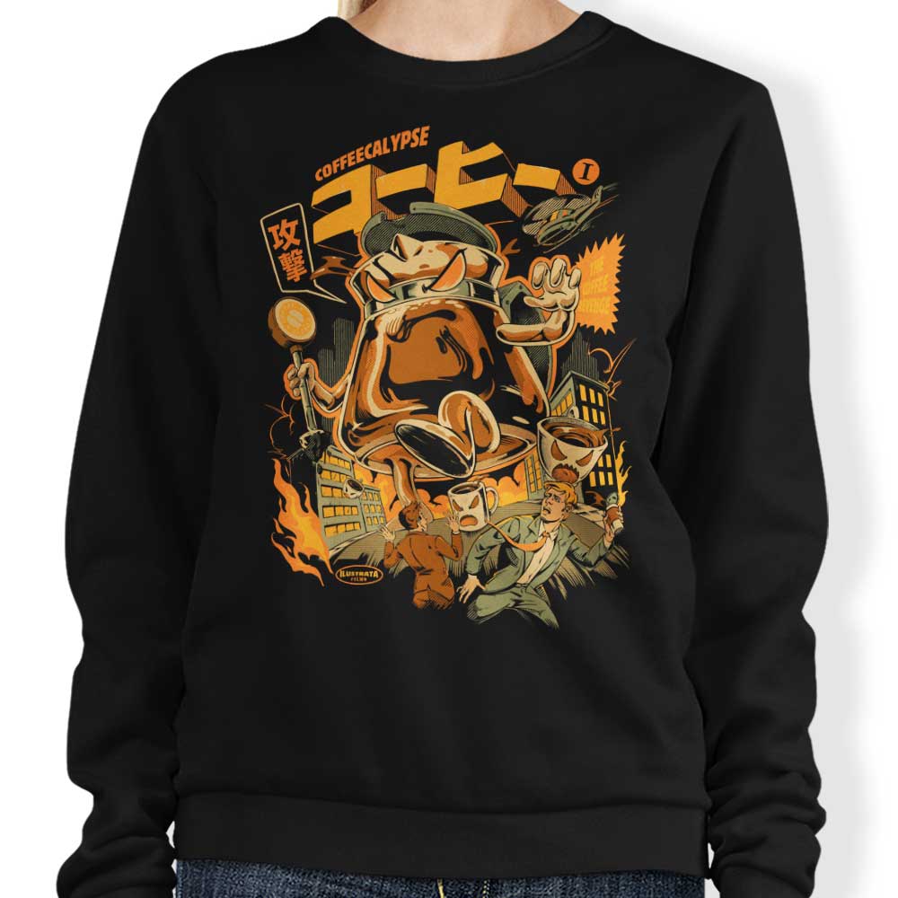 Coffeecalypse - Adult & Kids T-Shirts, Sweatshirts & Hoodies apparel design preview 1