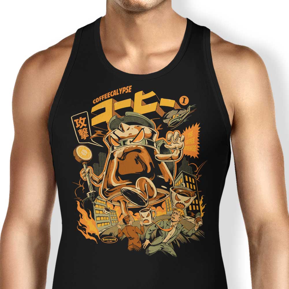 Coffeecalypse Tank Top - Adult & Kids T-Shirts, Sweatshirts & Hoodies apparel design preview 1
