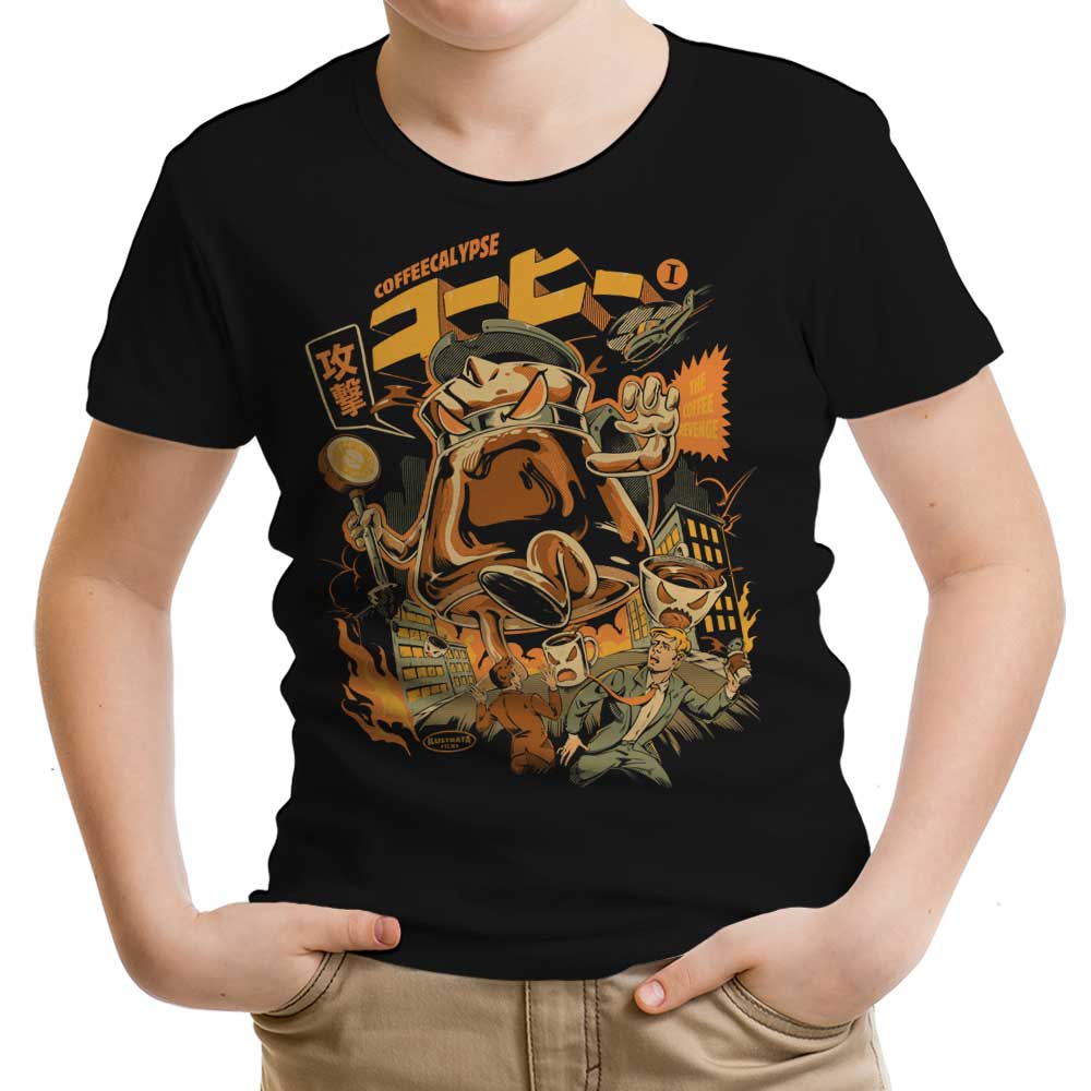 Coffeecalypse Youth Apparel - Adult & Kids T-Shirts, Sweatshirts & Hoodies apparel design preview 1