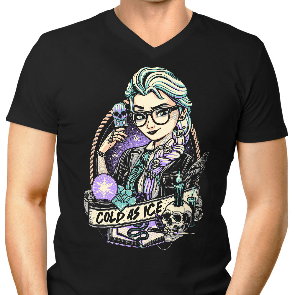 Cold as Ice Men's V-Neck - Adult & Kids T-Shirts, Sweatshirts & Hoodies apparel design preview 1