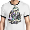 Cold as Ice Ringer - Adult & Kids T-Shirts, Sweatshirts & Hoodies apparel design preview 1