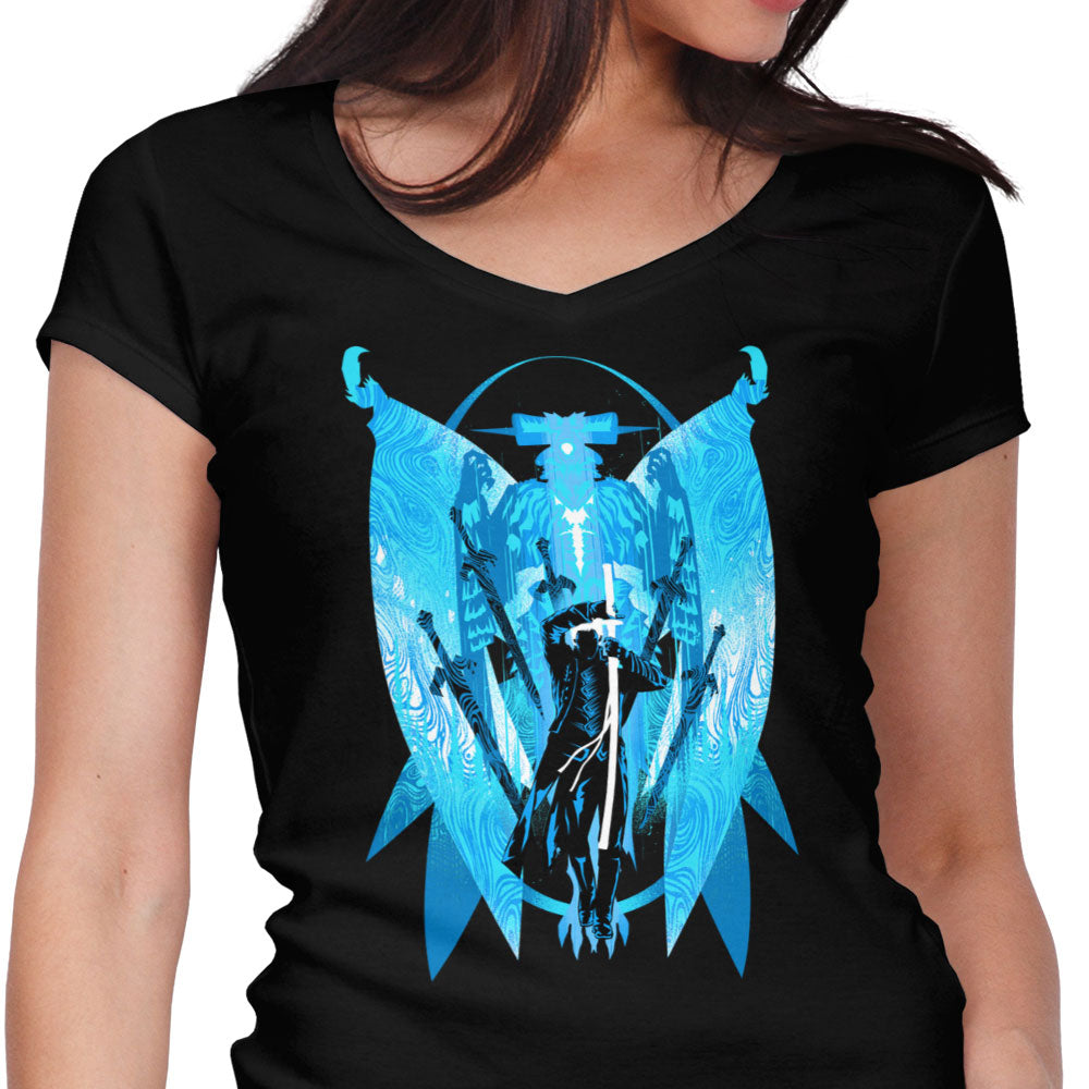 Cold Resolve Women's V-Neck - Adult & Kids T-Shirts, Sweatshirts & Hoodies apparel design preview 1