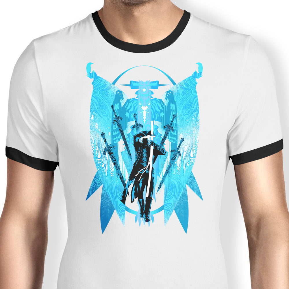 Cold Resolve Ringer - Adult & Kids T-Shirts, Sweatshirts & Hoodies apparel design preview 1