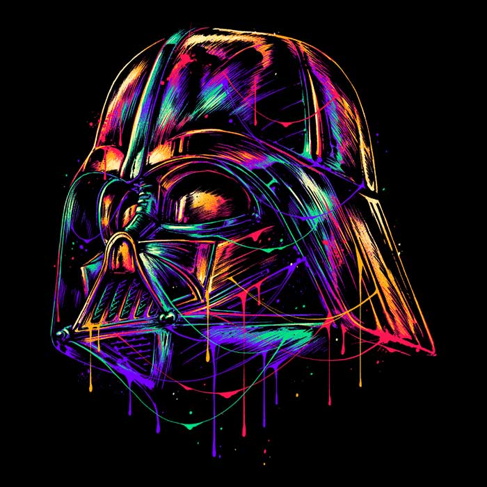 Colorful Dark Lord Tank Top - Adult & Kids T-Shirts, Sweatshirts & Hoodies apparel design preview 2