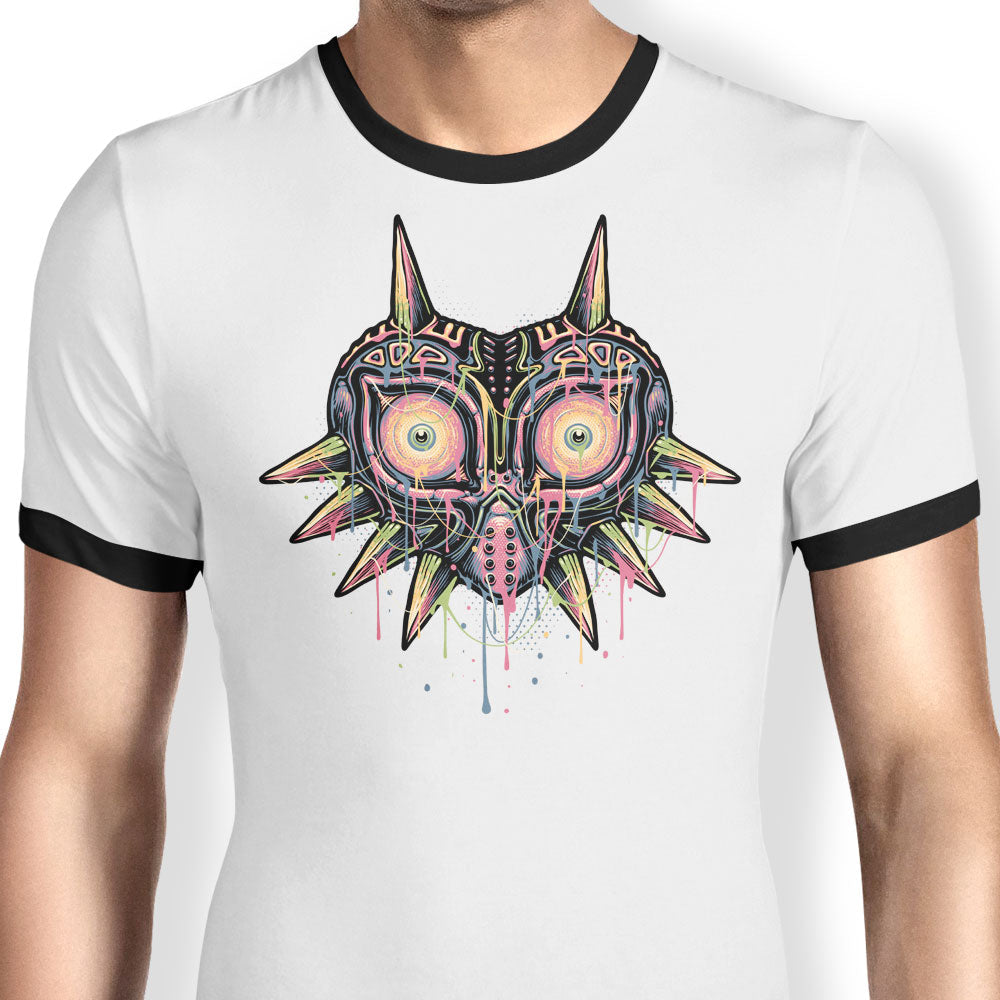 Colorful Mask Ringer - Adult & Kids T-Shirts, Sweatshirts & Hoodies apparel design preview 1