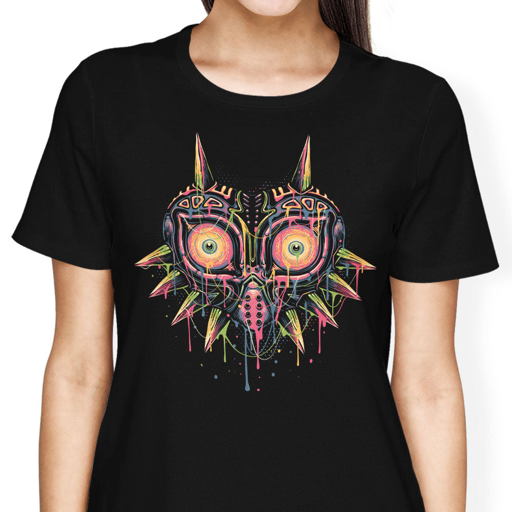 Colorful Mask Women's Apparel - Adult & Kids T-Shirts, Sweatshirts & Hoodies apparel design preview 1