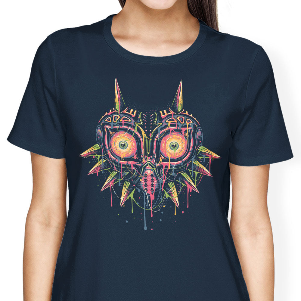 Colorful Mask Women's Apparel - Adult & Kids T-Shirts, Sweatshirts & Hoodies apparel design preview 2