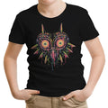 Colorful Mask Youth Apparel - Adult & Kids T-Shirts, Sweatshirts & Hoodies apparel design preview 1