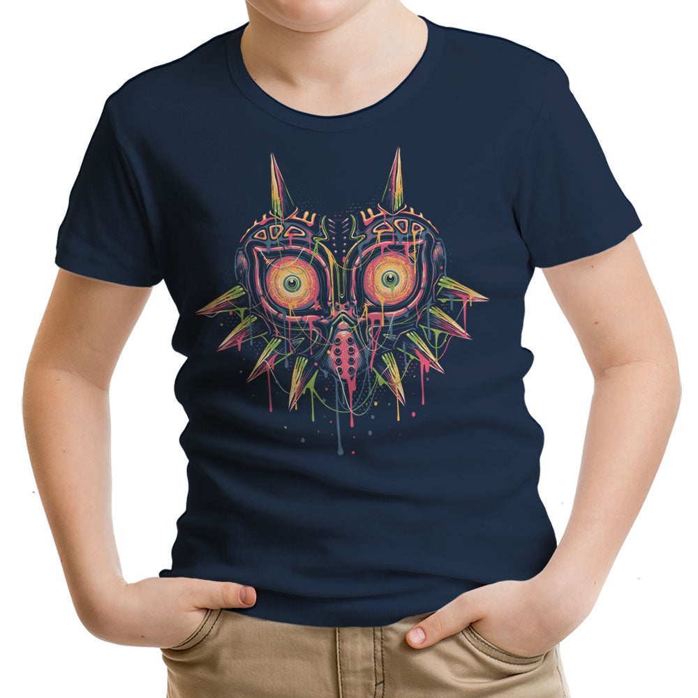 Colorful Mask Youth Apparel - Adult & Kids T-Shirts, Sweatshirts & Hoodies apparel design preview 2