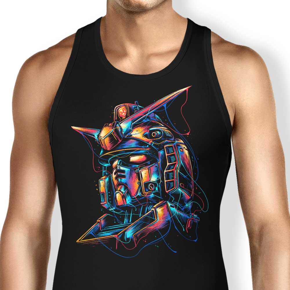 Colorful Mecha Tank Top - Adult & Kids T-Shirts, Sweatshirts & Hoodies apparel design preview 1
