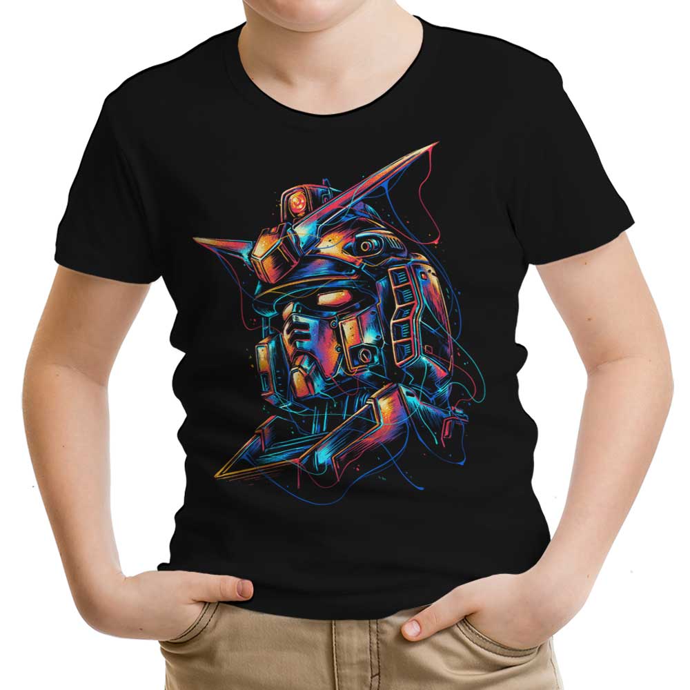 Colorful Mecha Youth Apparel - Adult & Kids T-Shirts, Sweatshirts & Hoodies apparel design preview 1