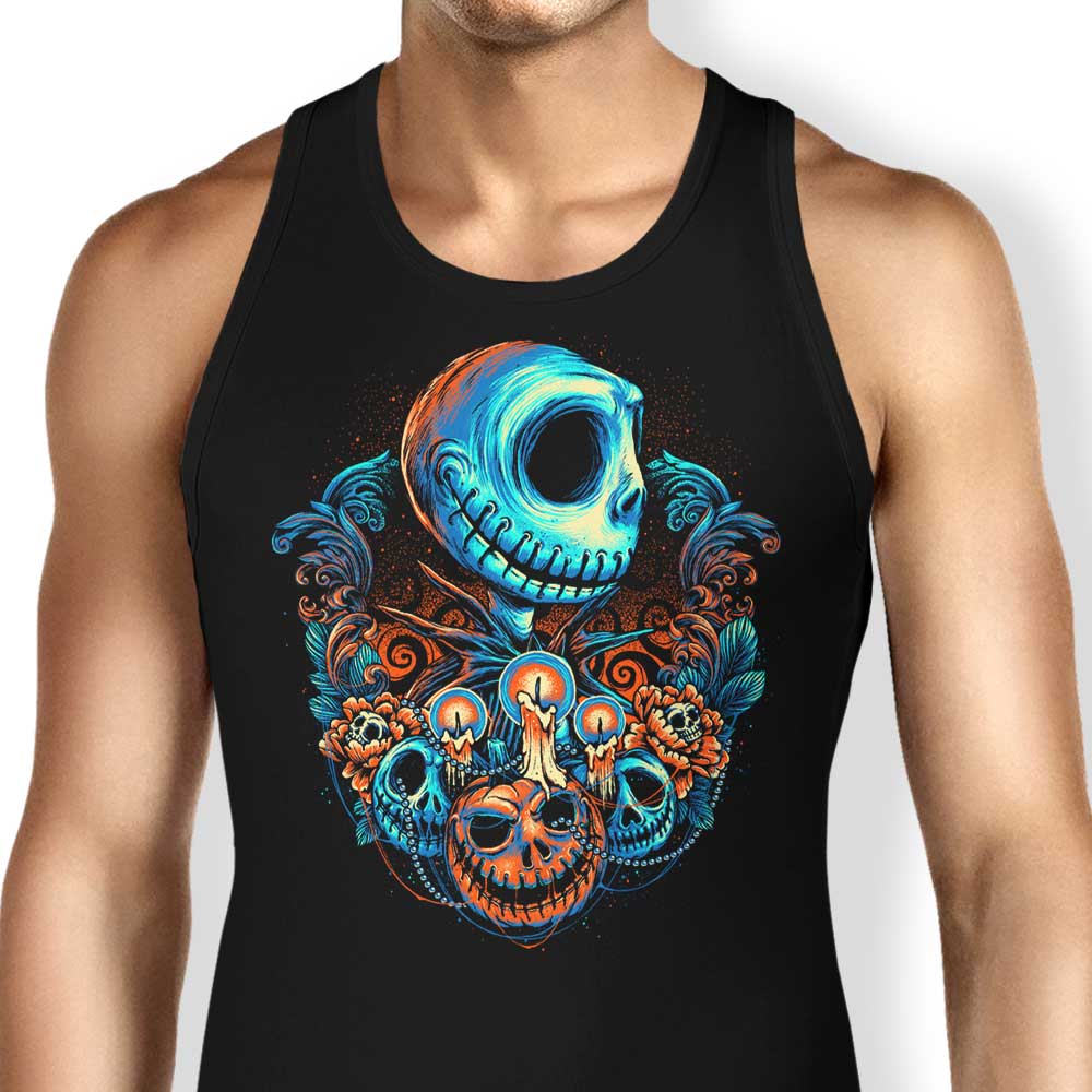 Colorful Pumpkin King Tank Top - Adult & Kids T-Shirts, Sweatshirts & Hoodies apparel design preview 1