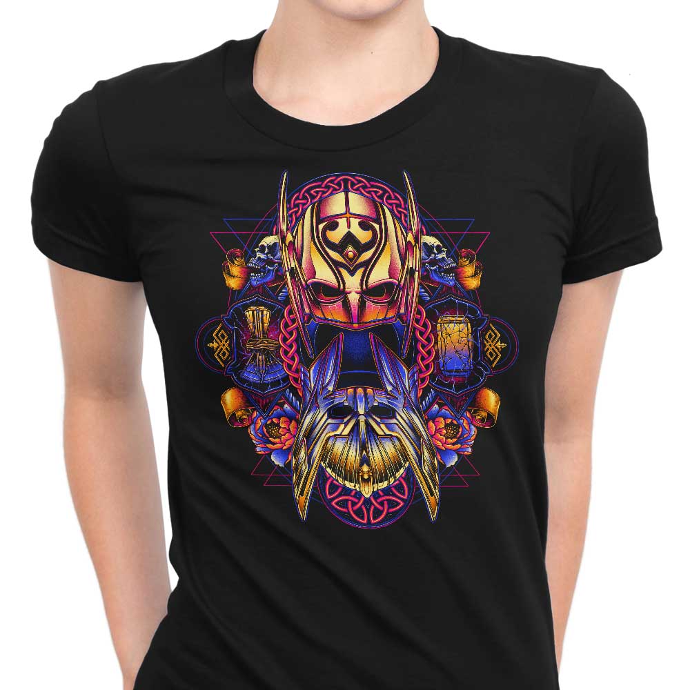 Colorful Thunder Women's Apparel - Adult & Kids T-Shirts, Sweatshirts & Hoodies apparel design preview 1