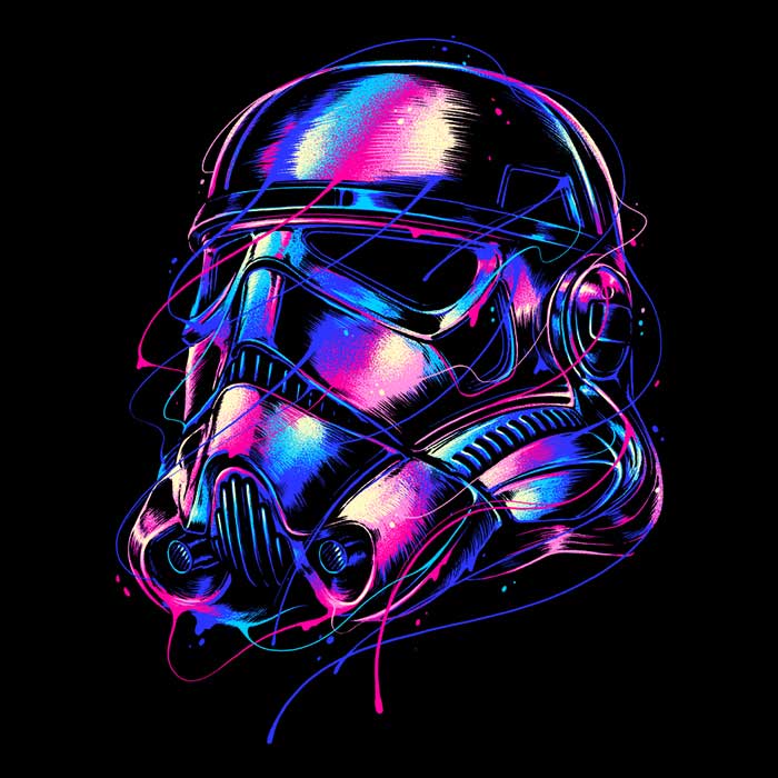 Colorful Trooper Women's Apparel - Adult & Kids T-Shirts, Sweatshirts & Hoodies apparel design preview 2