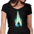 Combat Sword Women's V-Neck - Adult & Kids T-Shirts, Sweatshirts & Hoodies apparel design preview 1