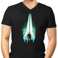 Combat Sword Men's V-Neck - Adult & Kids T-Shirts, Sweatshirts & Hoodies apparel design preview 1