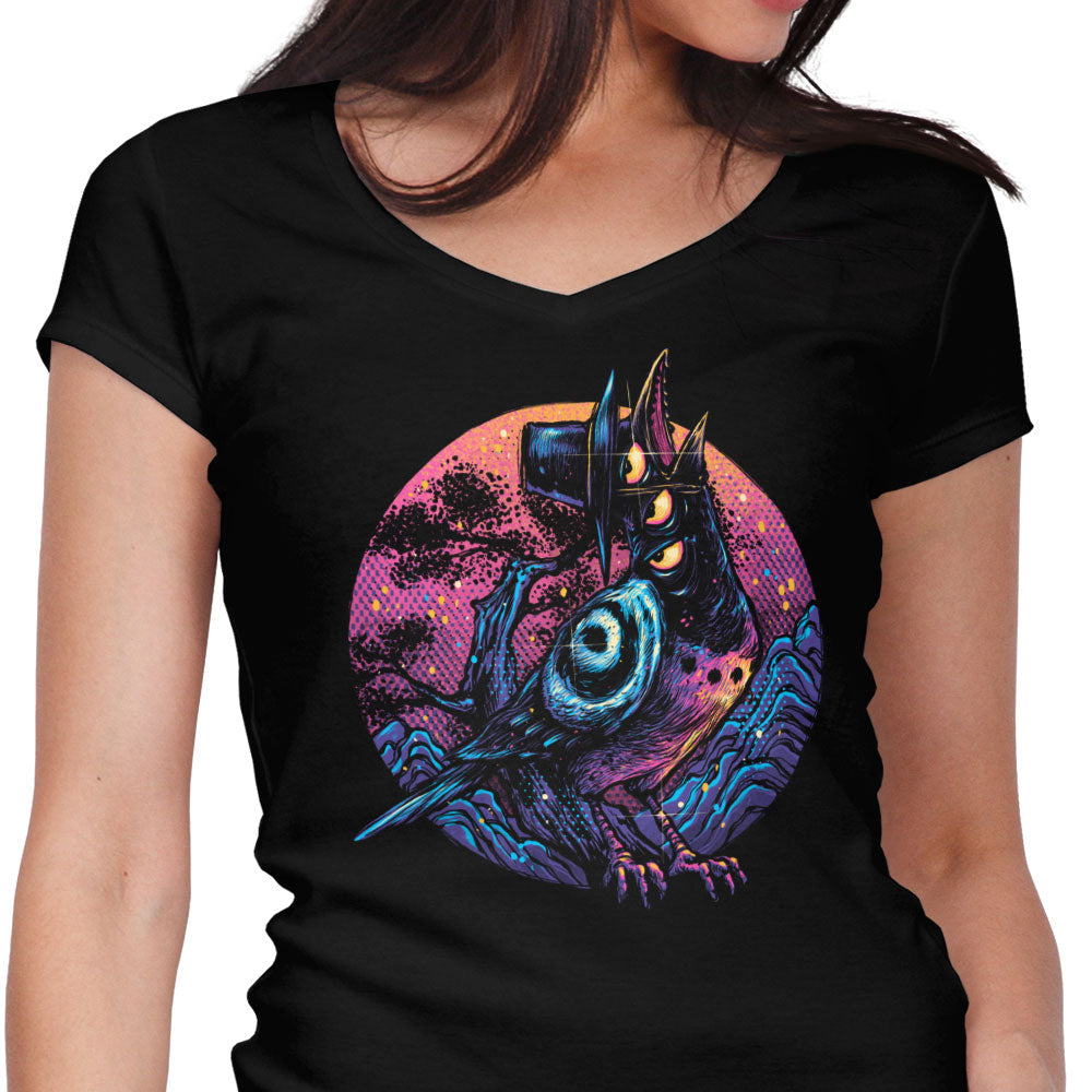 Come From the Underworld Women's V-Neck - Adult & Kids T-Shirts, Sweatshirts & Hoodies apparel design preview 1